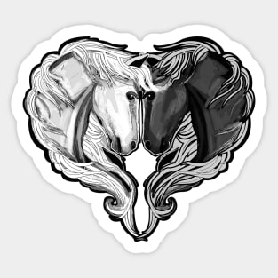 Love Horses Sticker